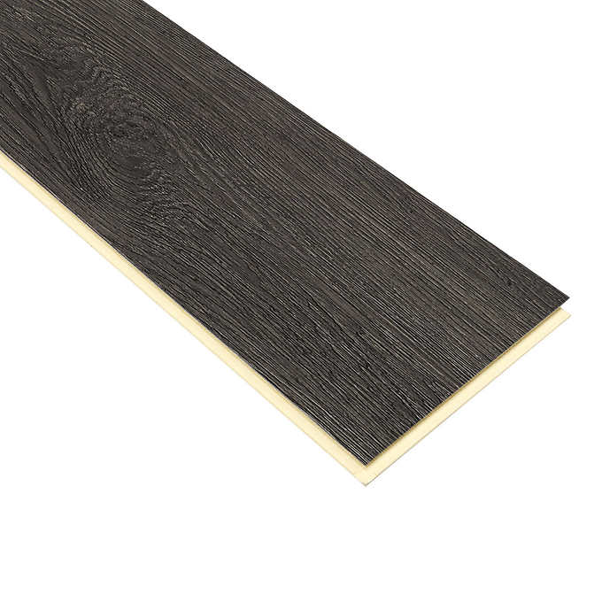 Golden select charcoal oak 17.8 cm (7.01 in.) engineered wpc vinyl flooring