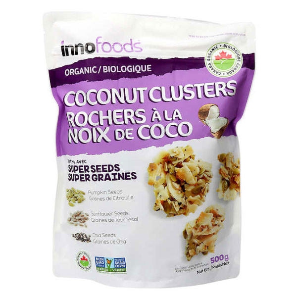 Inno foods  org coconut clusters 500 g