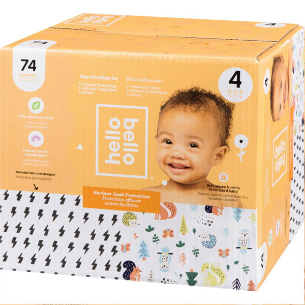 Hello bellodiapers, size 4, 74 count7